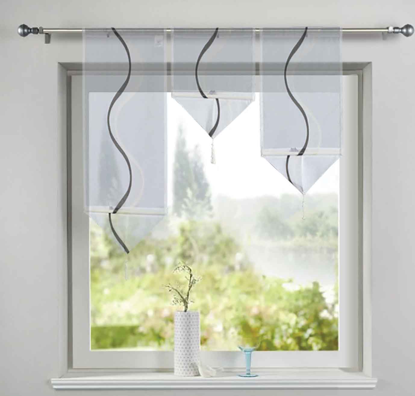 Scheibengardinen 3er Set Scheibenhänger Dreieck Abschluß Quaste mit Beschwerungsstange 2022200 Scheibengardine Scheibengardinen_3er_Set_Scheibenhanger_Dreieck_Abschluss_Quaste_mit_Beschwerungsstange_2022200_-_Gardinenbox.de_-_-3689807 | Gardinenbox.de