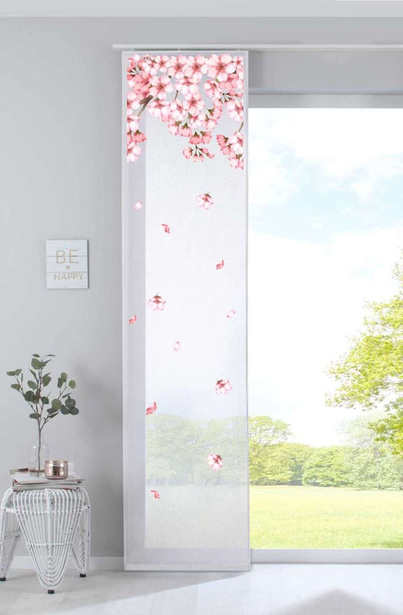 Schiebegardine Flächenvorhang »Izmir« Voile Transparent Paneelwagen Beschwerungsstange 2022400 Kirschblüten Schiebegardine Schiebegardine_Flachenvorhang_Izmir_Voile_Transparent_Paneelwagen_Beschwerungsstange_2022400_-_Gardinenbox.de_-_-3690130 | Gardinenbox.de
