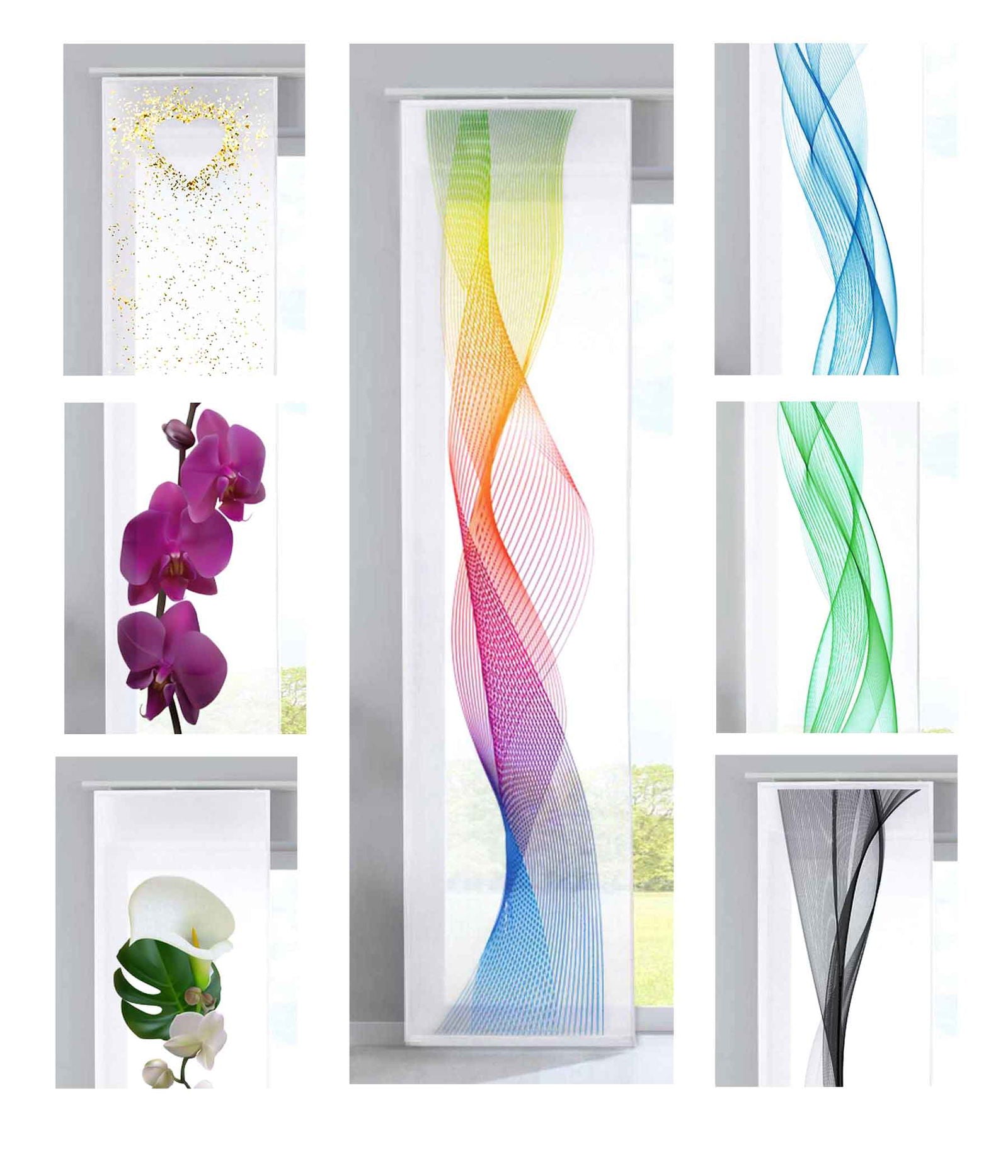 Schiebevorhang Bedruckt Flächenvorhang »Izmir« Microsatin Blickdicht Lichtdurchlässig mit Paneelwagen 2022400B Schiebegardine Schiebevorhang_Bedruckt_Flachenvorhang_Izmir_Microsatin_Blickdicht_Lichtdurchlassig_mit_Paneelwagen_2022400B_-_Gardinenbox.de_-_-3690316 | Gardinenbox.de