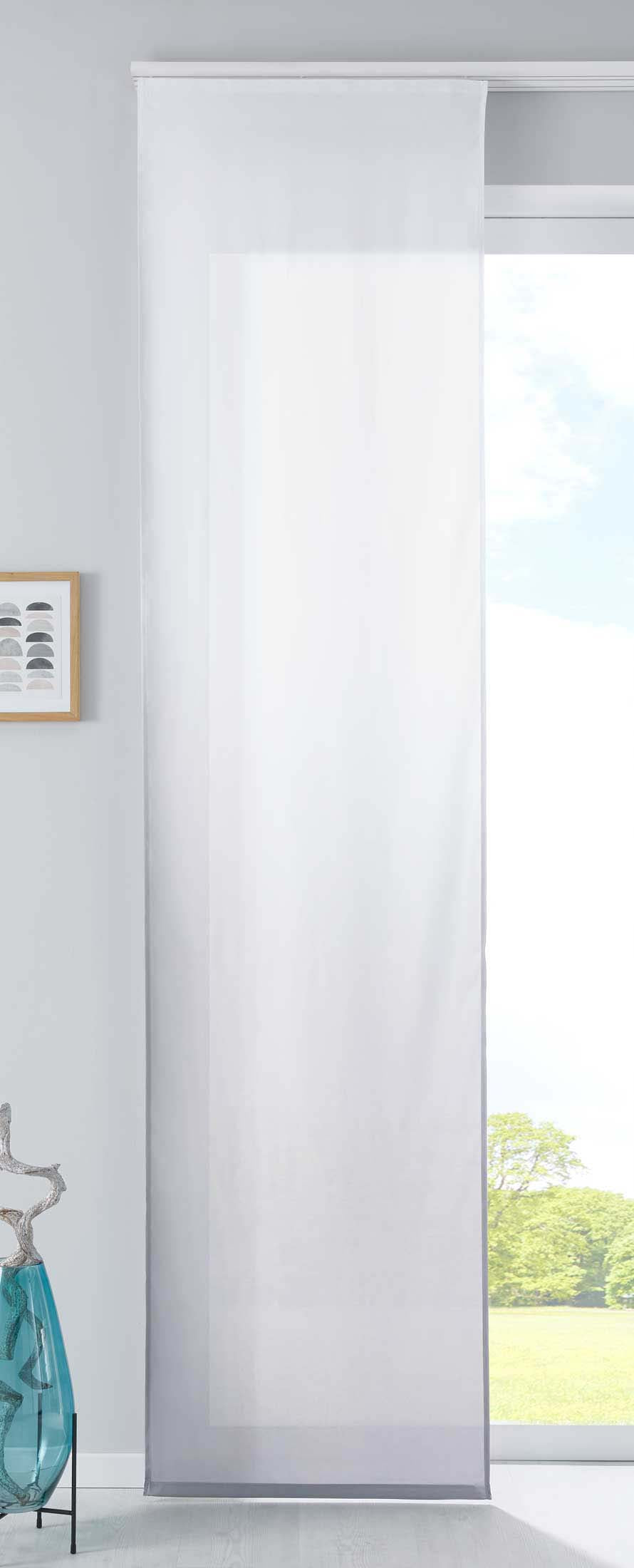 Schiebevorhang Flächenvorhang Blickdicht Farbverlauf Paneelwagen Beschwerungsstange Microsatin Microfaser 85425N Grau Schiebegardine Schiebevorhang_Flachenvorhang_Blickdicht_Farbverlauf_Paneelwagen_Beschwerungsstange_Microsatin_Microfaser_85425N_-_Gardinenbox.de_-_-3690482 | Gardinenbox.de