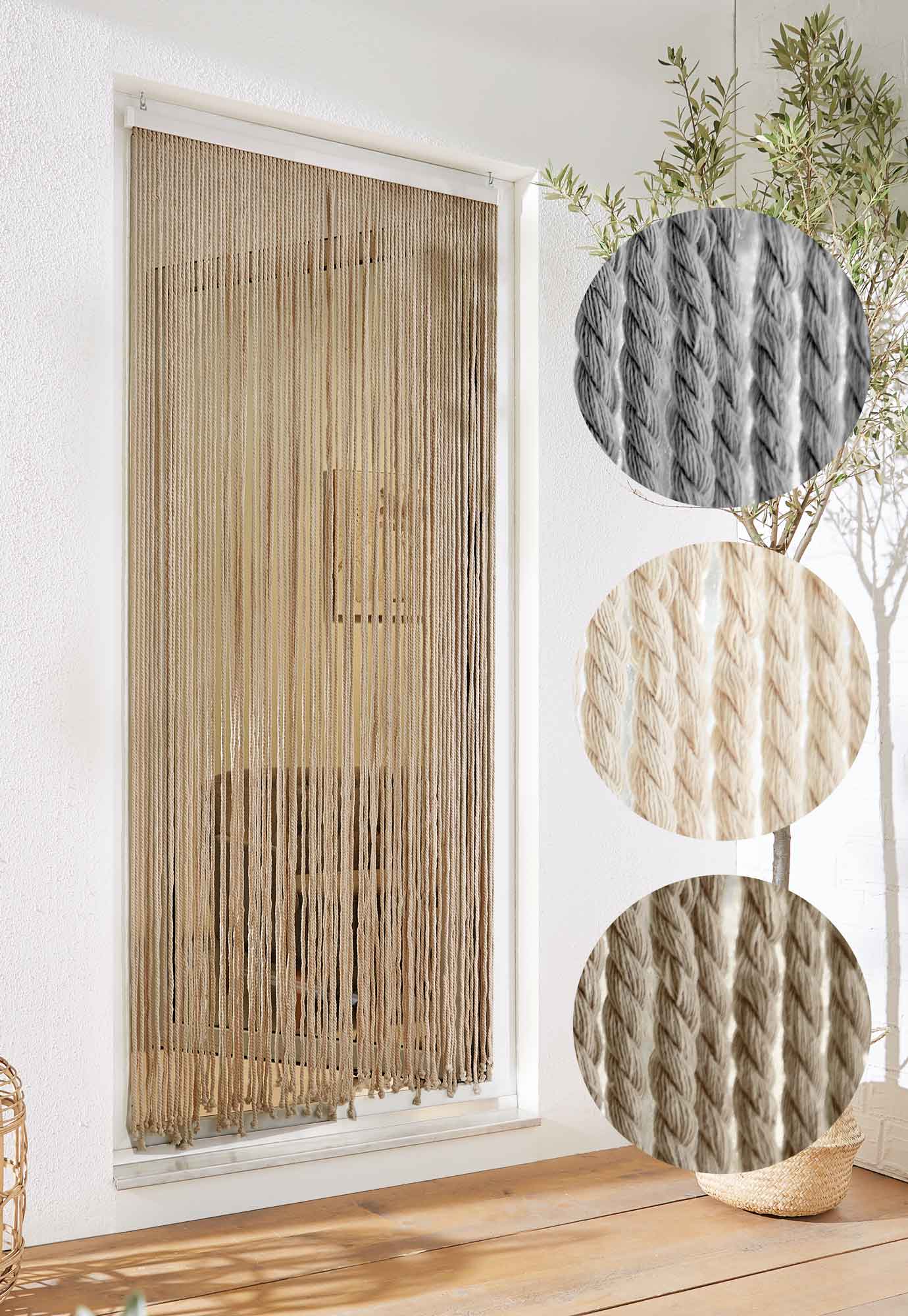 Seilvorhang Türvorhang aus Baumwollseil für Insektenschutz und Privatsphäre - Einfache Installation und Verwendung 2022610N Seilvorhang Seilvorhang_Turvorhang_aus_Baumwollseil_fur_Insektenschutz_und_Privatsphare_-_Einfache_Installation_und_Verwendung_2022610N_-_Gardinenbox.de_-_-3690786 | Gardinenbox.de