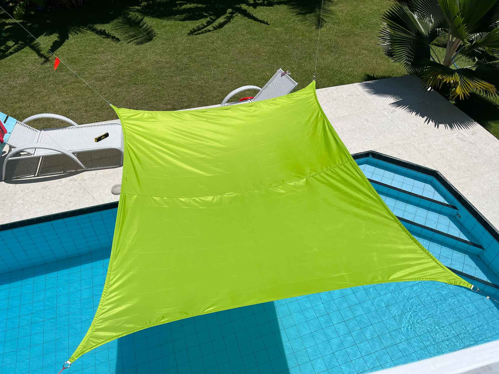Sonnensegel Sonnenschutz Set inkl Befestigungsseile Wasserabweisend Polyester UV Schutz Windschutz Wetterschutz für Balkon Garten Terrasse 2023900N Grün Sonnensegel Sonnensegel_Sonnenschutz_Set_inkl_Befestigungsseile_Wasserabweisend_Polyester_UV_Schutz_Windschutz_Wetterschutz_fur_Balkon_Garten_Terrasse_2023900N_-_Gardinenbox.de_-_-3691018 | Gardinenbox.de
