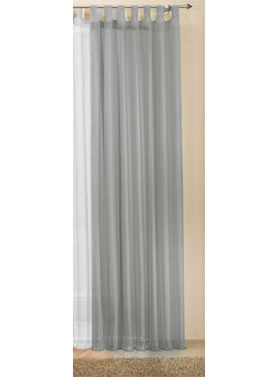 Transparente einfarbige Gardine aus Voile, viele attraktive Farben 61000 Grau Gardinenschal Transparente_einfarbige_Gardine_aus_Voile_viele_attraktive_Farben_61000_-_Gardinenbox.de_-_-3692375 | Gardinenbox.de