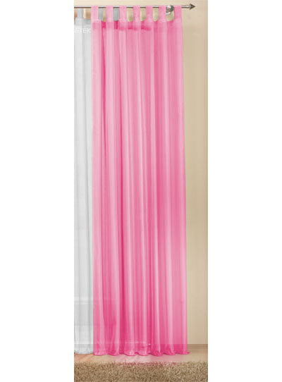 Transparente einfarbige Gardine aus Voile, viele attraktive Farben 61000 Rosa Gardinenschal Transparente_einfarbige_Gardine_aus_Voile_viele_attraktive_Farben_61000_-_Gardinenbox.de_-_-3692484 | Gardinenbox.de