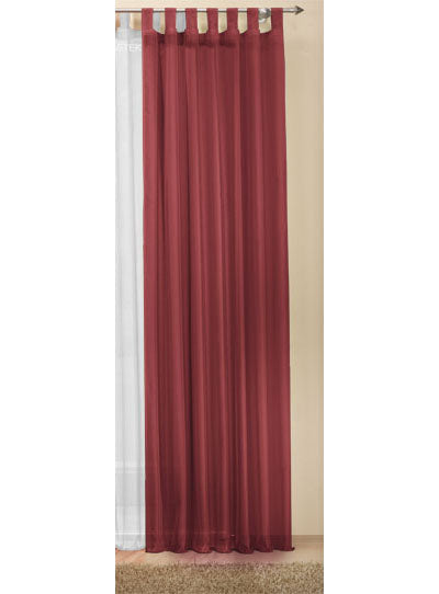 Transparente einfarbige Gardine aus Voile, viele attraktive Farben 61000 Bordeaux Gardinenschal Transparente_einfarbige_Gardine_aus_Voile_viele_attraktive_Farben_61000_-_Gardinenbox.de_-_-3692545 | Gardinenbox.de