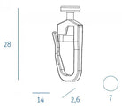 Universal Faltengleiter mit F-Haken für Vorhangbefestigung - 100 Stück, 7mm Kopf, 28mm Höhe, Kunststoff, Weiß 407 Gardinen Zubehör Universal_Faltengleiter_mit_F-Haken_fur_Vorhangbefestigung_-_100_Stuck_7mm_Kopf_28mm_Hohe_Kunststoff_Weiss_407_-_Gardinenbox.de_-_-3692868 | Gardinenbox.de