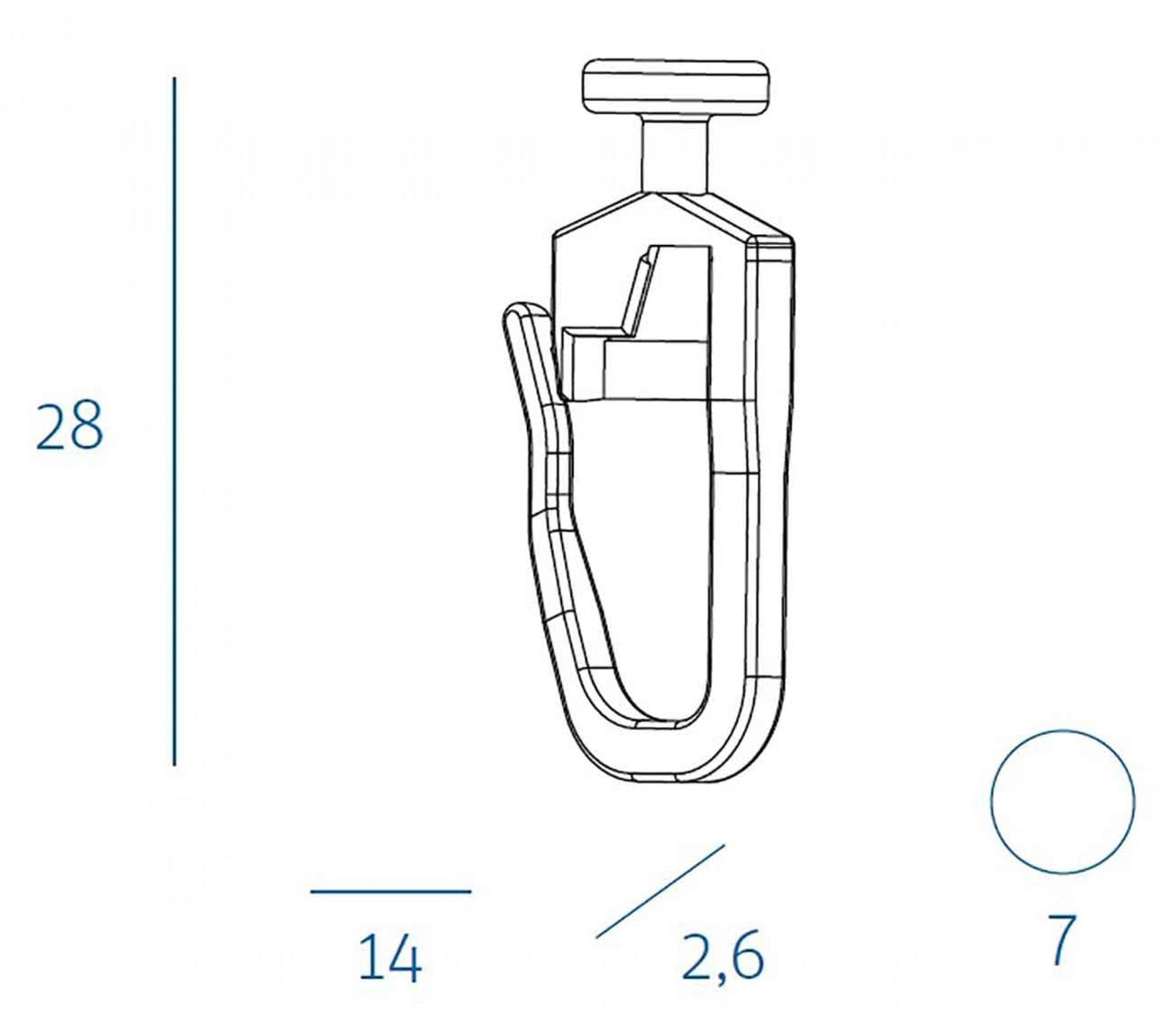 Universal Faltengleiter mit F-Haken für Vorhangbefestigung - 100 Stück, 7mm Kopf, 28mm Höhe, Kunststoff, Weiß 407 Gardinen Zubehör Universal_Faltengleiter_mit_F-Haken_fur_Vorhangbefestigung_-_100_Stuck_7mm_Kopf_28mm_Hohe_Kunststoff_Weiss_407_-_Gardinenbox.de_-_-3692868 | Gardinenbox.de