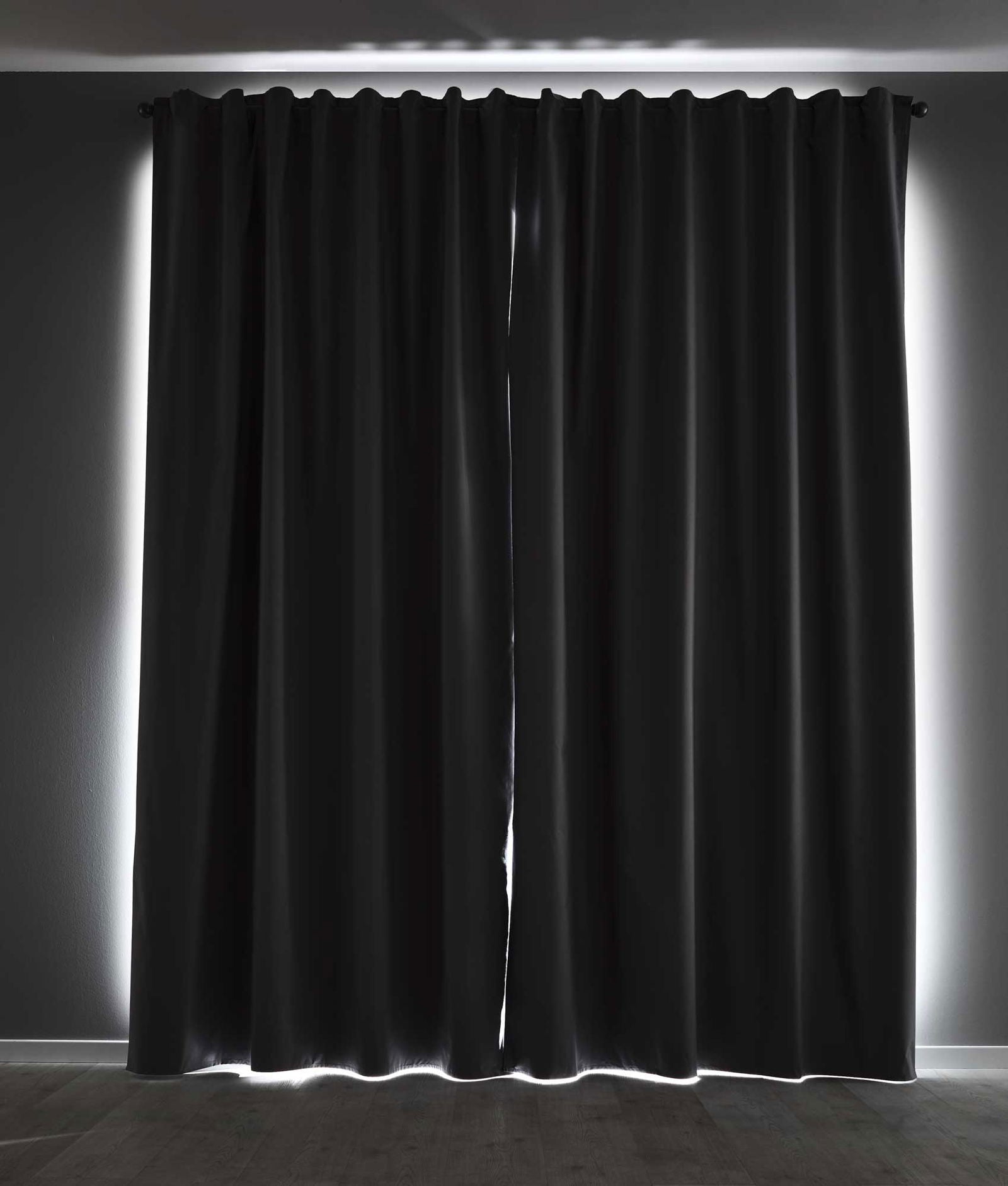 AIFOTO Verdunkelungsvorhang – 100 % Lichtschutz, Ohne Bohren, Mit Graphen-Beschichtung