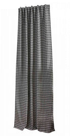 Vorhang HxB 245x140 cm Creme Schwarz Hahnentritt-Muster »PARIS« Flexible Multiband Aufhängung Elegant Pflegeleicht 2023320 - Gardinenbox.de - 