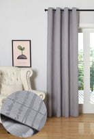 Vorhang Jacquard Deko Gardine Ösen feine Musterung blickdicht lichdurchlässig (Höhe x Breite cm) 20480 Grau Vorhang Vorhang_Jacquard_Deko_Gardine_Osen_feine_Musterung_blickdicht_lichdurchlassig_Hohe_x_Breite_cm_20480_-_Gardinenbox.de_-_-3694089 | Gardinenbox.de