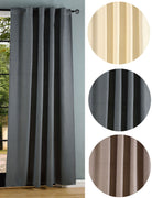 Vorhang Jacquard Deko Gardine verdeckte Schlaufen feine Musterung Universalband blickdicht lichtdurchlässig (Höhe x Breite cm) 20465 - Gardinenbox.de - 
