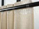 Vorhang Jacquard Deko Gardine verdeckte Schlaufen feine Musterung Universalband blickdicht lichtdurchlässig (Höhe x Breite cm) 20465 - Gardinenbox.de - 