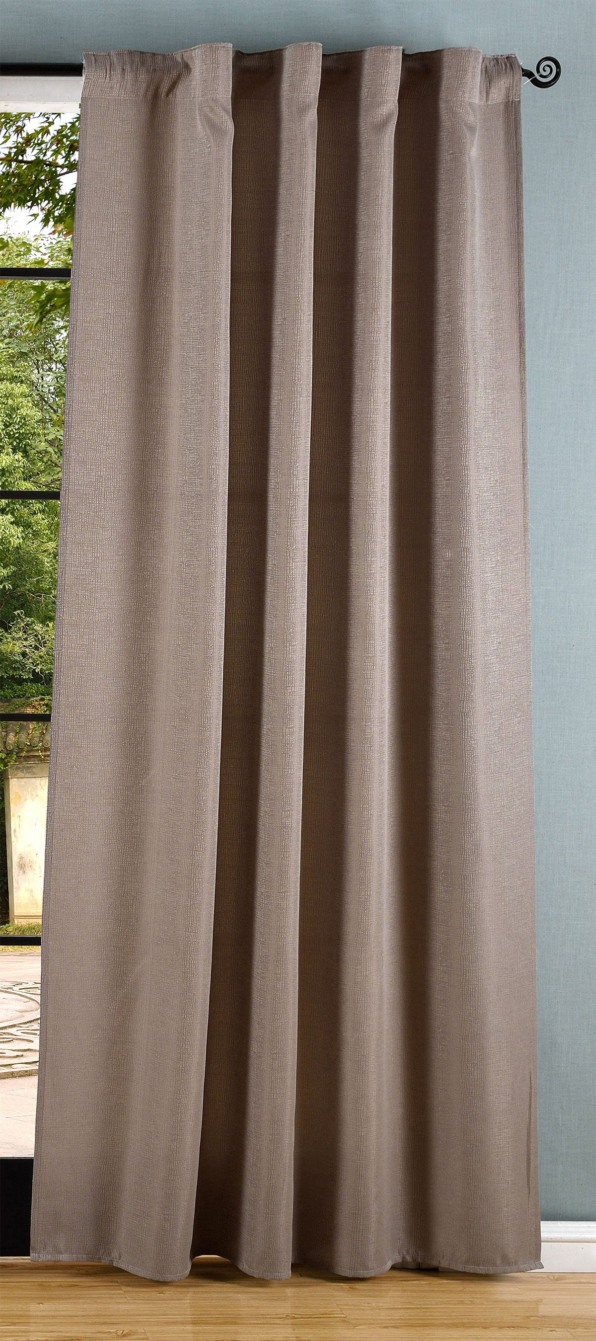 Vorhang Jacquard Deko Gardine verdeckte Schlaufen feine Musterung Universalband blickdicht lichtdurchlässig (Höhe x Breite cm) 20465 Taupe Vorhang Vorhang_Jacquard_Deko_Gardine_verdeckte_Schlaufen_feine_Musterung_Universalband_blickdicht_lichtdurchlassig_Hohe_x_Breite_cm_20465_-_Gardinenbox.de_-_-3694412 | Gardinenbox.de