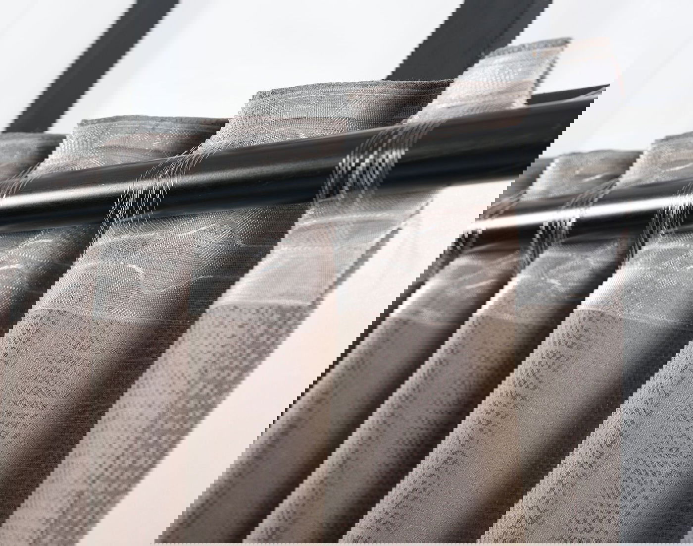 Vorhang Jacquard Deko Gardine verdeckte Schlaufen feine Musterung Universalband blickdicht lichtdurchlässig (Höhe x Breite cm) 20465 - Gardinenbox.de - 