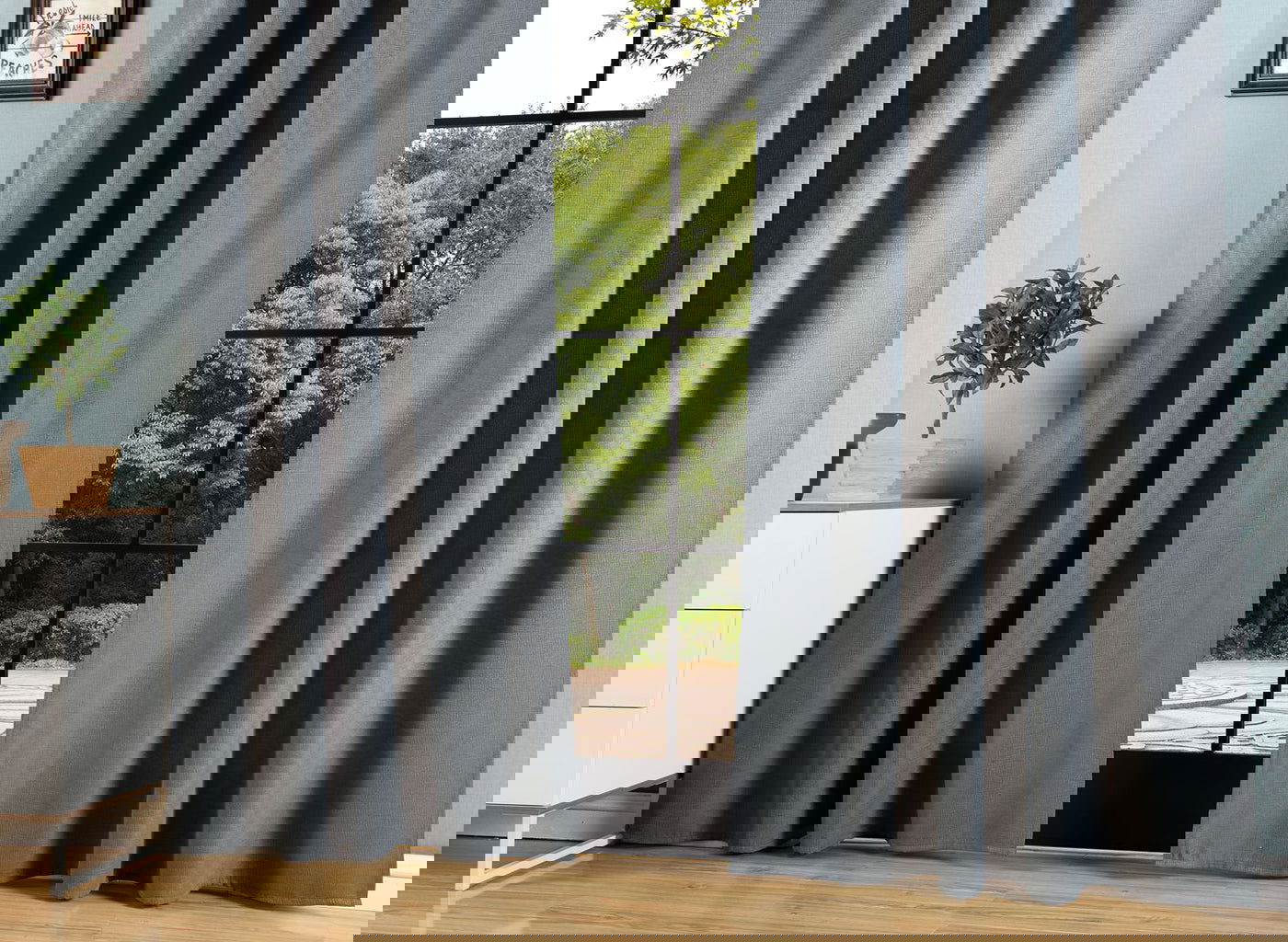 Vorhang Jacquard Deko Gardine verdeckte Schlaufen feine Musterung Universalband blickdicht lichtdurchlässig (Höhe x Breite cm) 20465 - Gardinenbox.de - 