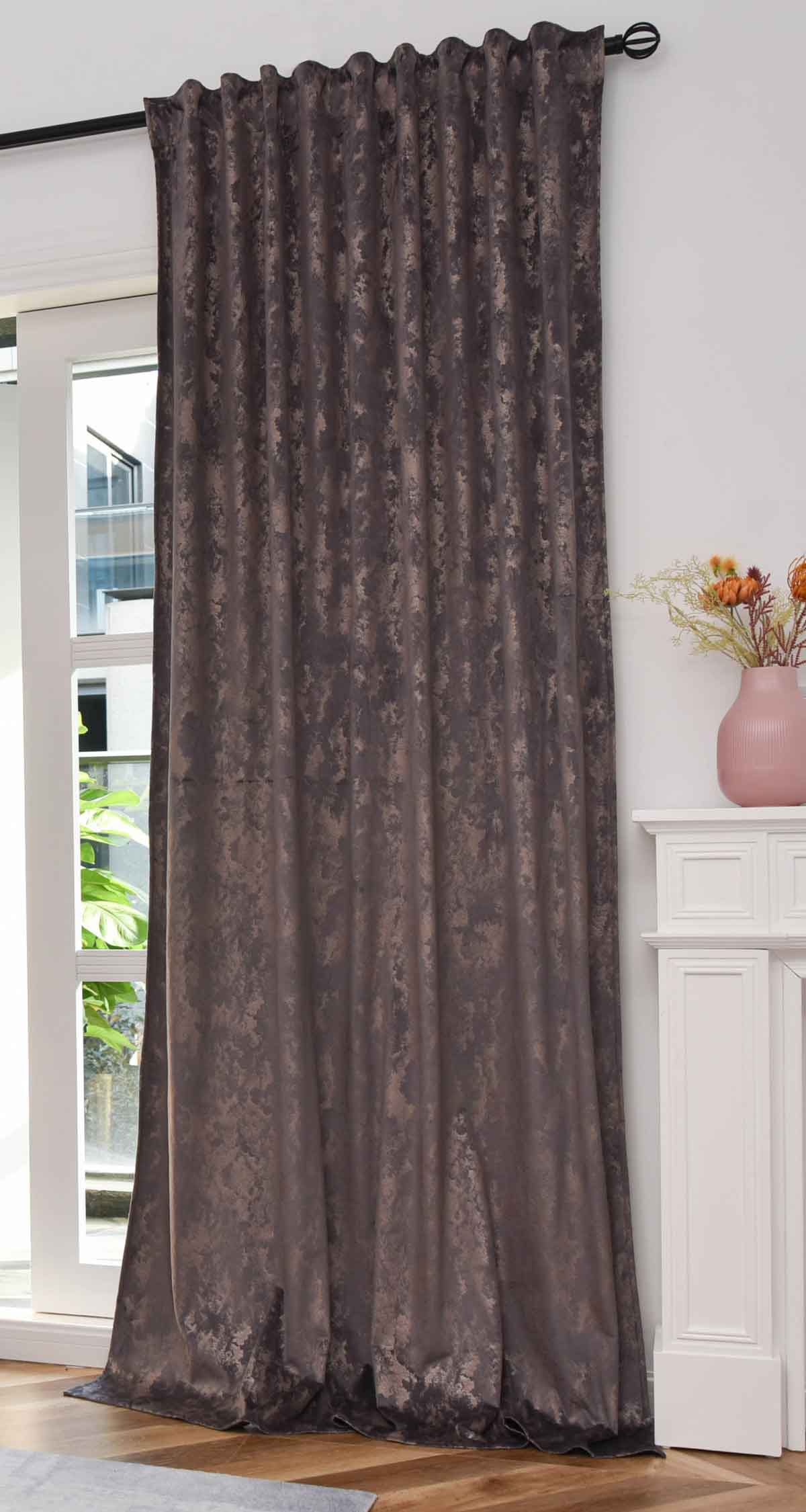 Vorhang Samt Damast »MILANO STAR« Vorhang mit Foliendruck und Multiband Aufhängung: Königlicher Luxus für Ihr Zuhause 2023300 Grau Rosegold Vorhang Vorhang_Samt_Damast_MILANO_STAR_Vorhang_mit_Foliendruck_und_Multiband_Aufhangung_Koniglicher_Luxus_fur_Ihr_Zuhause_2023300_-_Gardinenbox.de_-_-3694694 | Gardinenbox.de