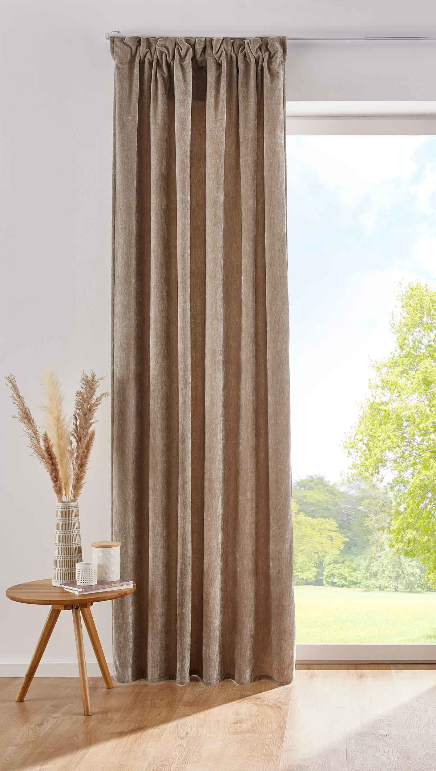 Vorhang Thermo Chenille , 2022500 Taupe Vorhang Vorhang_Thermo_Chenille_2022500_-_Gardinenbox.de_-_-3695037 | Gardinenbox.de