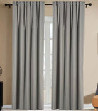 Vorhang Thermo »Orlando« 100% Baumwolle 220gr./m² incl. Bügelband leicht kürzbar 2022600 Grau Multiband HxB 260x140 cm - 2-Stück Vorhang Vorhang_Thermo_Orlando_100_Baumwolle_220gr.-m_incl._Bugelband_leicht_kurzbar_2022600_-_Gardinenbox.de_-_-3695080 | Gardinenbox.de