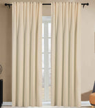 Vorhang Thermo »Orlando« 100% Baumwolle 220gr./m² incl. Bügelband leicht kürzbar 2022600 Creme Multiband HxB 260x140 cm - 2-Stück Vorhang Vorhang_Thermo_Orlando_100_Baumwolle_220gr.-m_incl._Bugelband_leicht_kurzbar_2022600_-_Gardinenbox.de_-_-3695098 | Gardinenbox.de