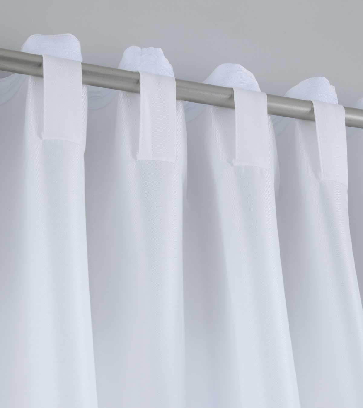 Vorhang mit Jacquardmusterung und Effektgarn »Sivas« Blickdicht verdeckte Schlaufen und Kräuselband Moderne Optik 20190350 - Gardinenbox.de - 